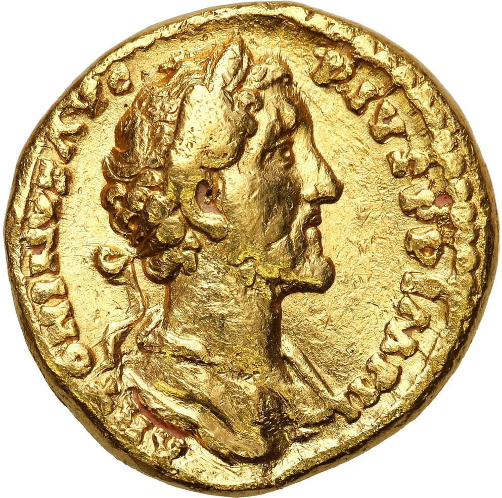 Cesarstwo Rzymskie. Antoninus Pius 138-161 r. Aureus 157/158